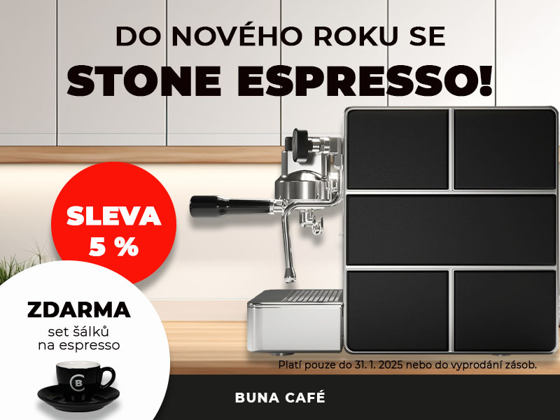 Limitovaná akce na Stone Espresso!