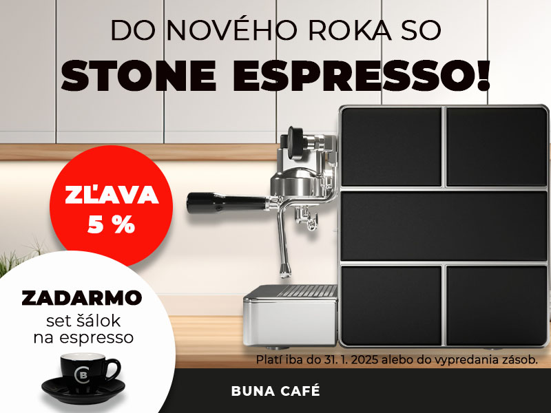 Limitovaná akcia na Stone Espresso!