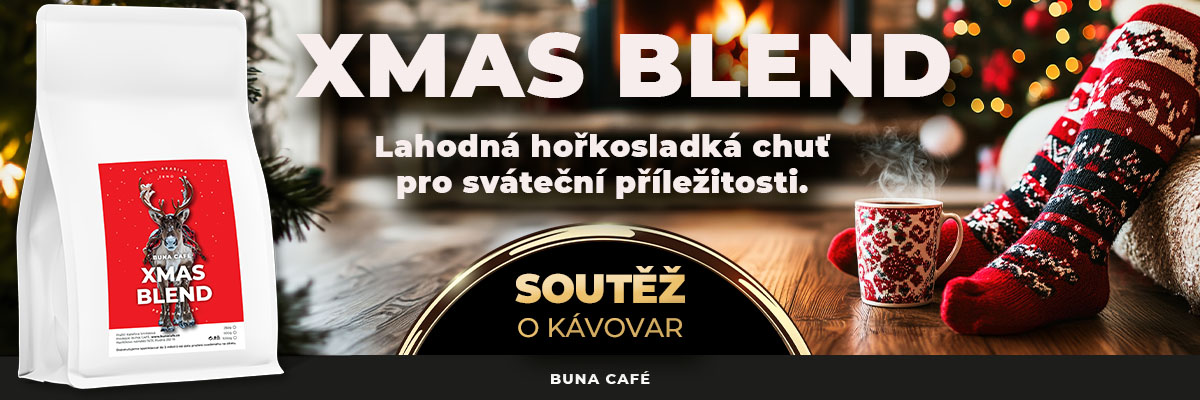 Zrnková káva XMAS BLEND, 100% arabika, RL45, 250g