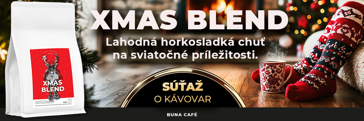 Zrnková káva XMAS BLEND, 100% arabika, RL45, 250g