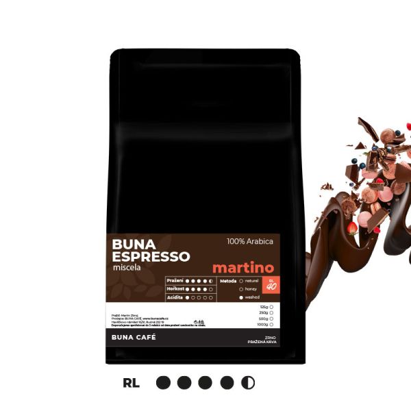 Buna Espresso martino 100%, 6x500g