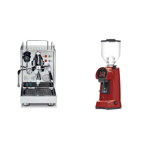 ECM Classika PID + Eureka Helios 75, ferrari red