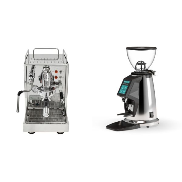 ECM Classika PID QV + Rocket Espresso SPLUGA, chrome