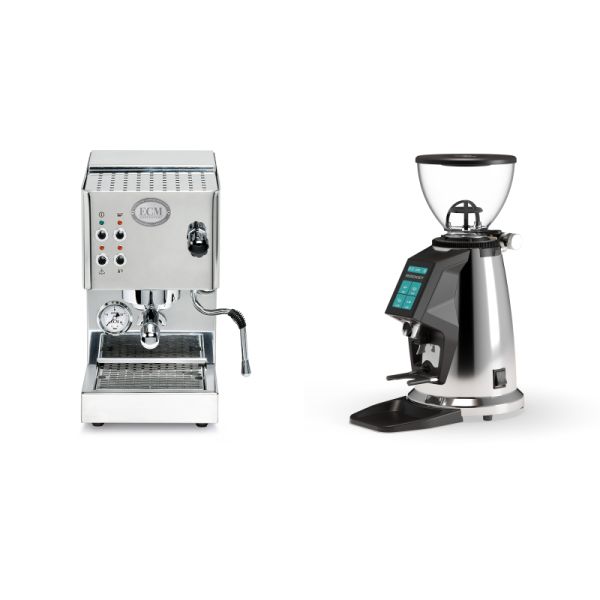 ECM Casa V + Rocket Espresso SPLUGA, chrome