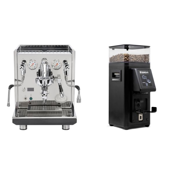 ECM Synchronika II + Rancilio STILE, black