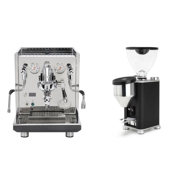 ECM Synchronika II + Rocket Espresso GIANNINO, black/chrome