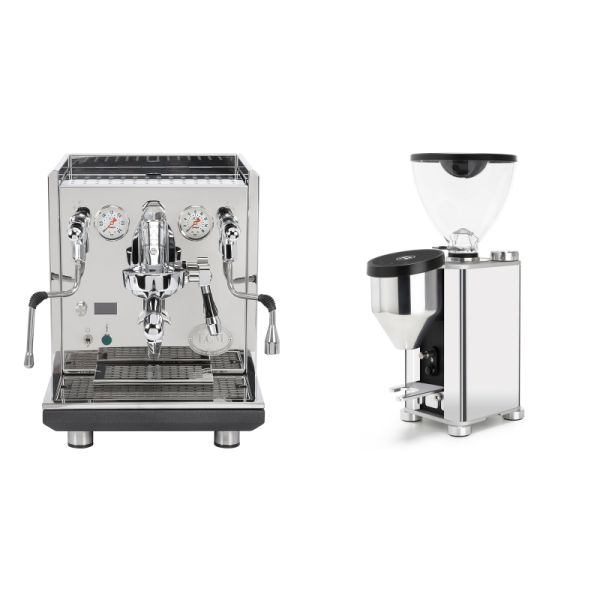 ECM Synchronika II + Rocket Espresso GIANNINO, chrome/black