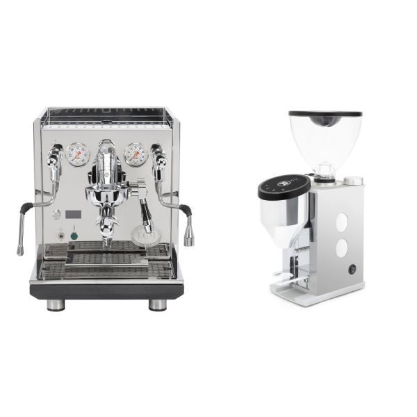 ECM Synchronika II + Rocket Espresso FAUSTINO 3.1, white