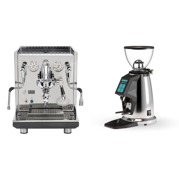 ECM Synchronika II + Rocket Espresso SPLUGA, chrome