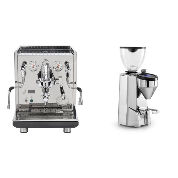 ECM Synchronika II + Rocket Espresso SUPER FAUSTO, chrome