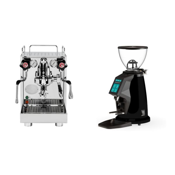 ECM Mechanika VI Slim + Rocket Espresso SPLUGA, black