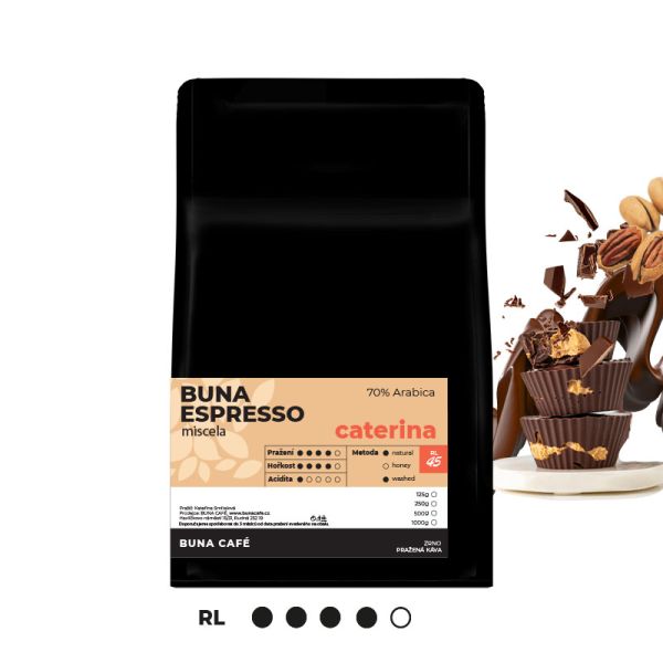 Buna Espresso caterina 70%, 500g