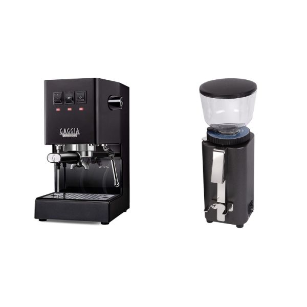 Gaggia New Classic E24, black + ECM C-Manuale 54, anthracite