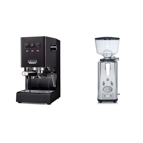 Gaggia New Classic E24, black + ECM S-Automatik 64