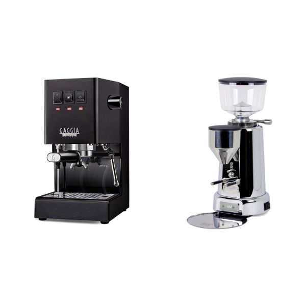 Gaggia New Classic E24, black + ECM V-Titan 64