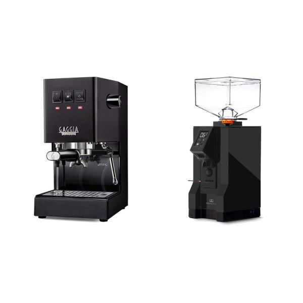 Gaggia New Classic E24, black + Eureka Mignon Perfetto, BL black