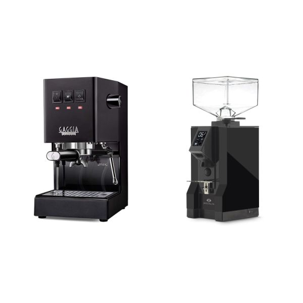 Gaggia New Classic E24, black + Eureka Mignon Specialita, BL black