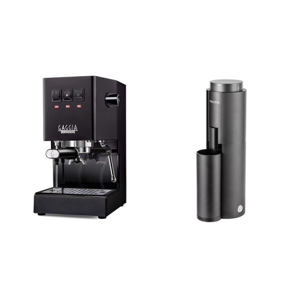 Gaggia New Classic E24, black + Felicita F47, black