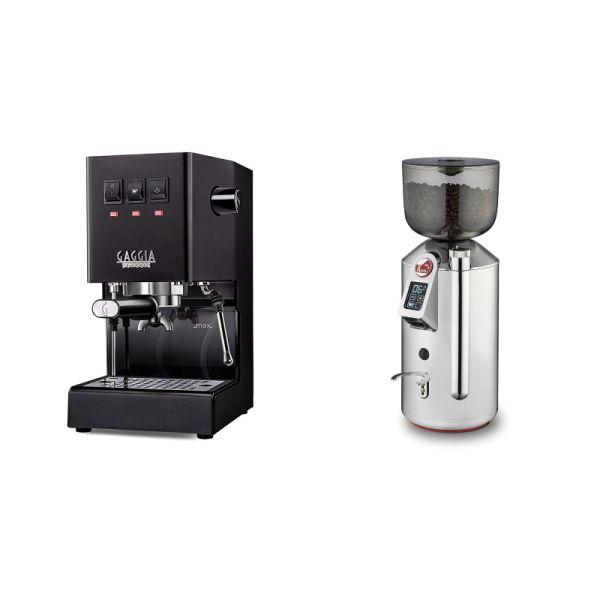 Gaggia New Classic E24, black + La Pavoni Cilindro