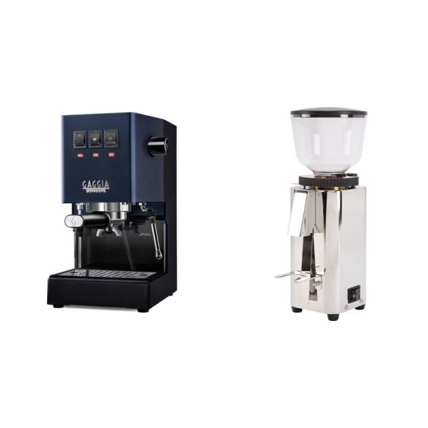 Gaggia New Classic E24, blue + ECM C-Manuale 54