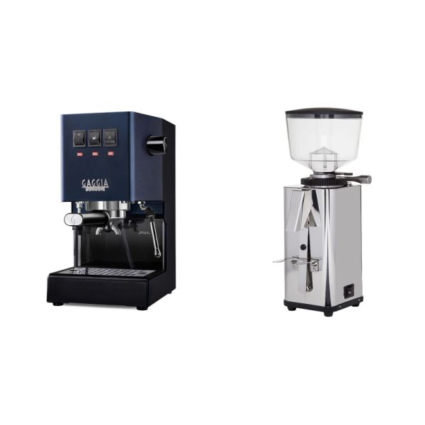 Gaggia New Classic E24, blue + ECM S-Manuale 64