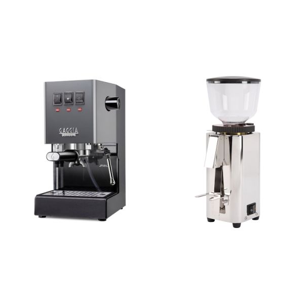 Gaggia New Classic E24, grey + ECM C-Manuale 54