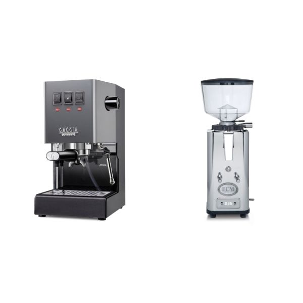 Gaggia New Classic E24, grey + ECM S-Automatik 64