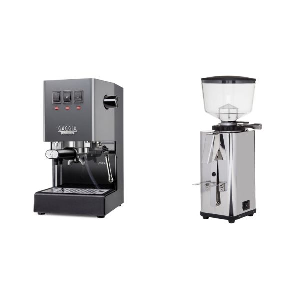 Gaggia New Classic E24, grey + ECM S-Manuale 64