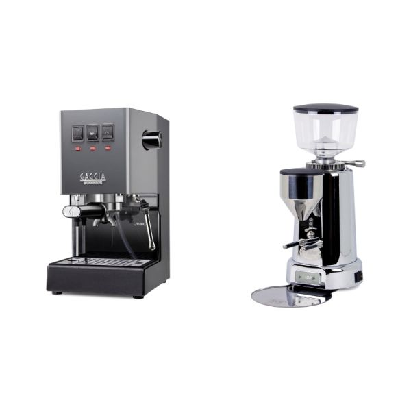 Gaggia New Classic E24, grey + ECM V-Titan 64