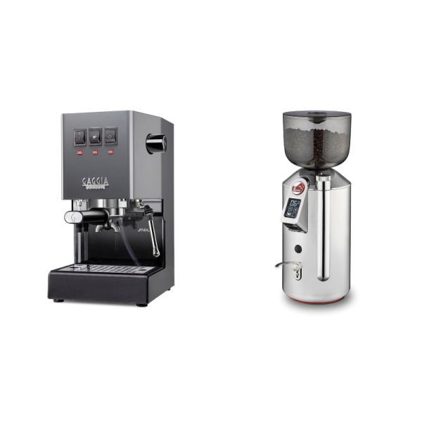 Gaggia New Classic E24, grey + La Pavoni Cilindro