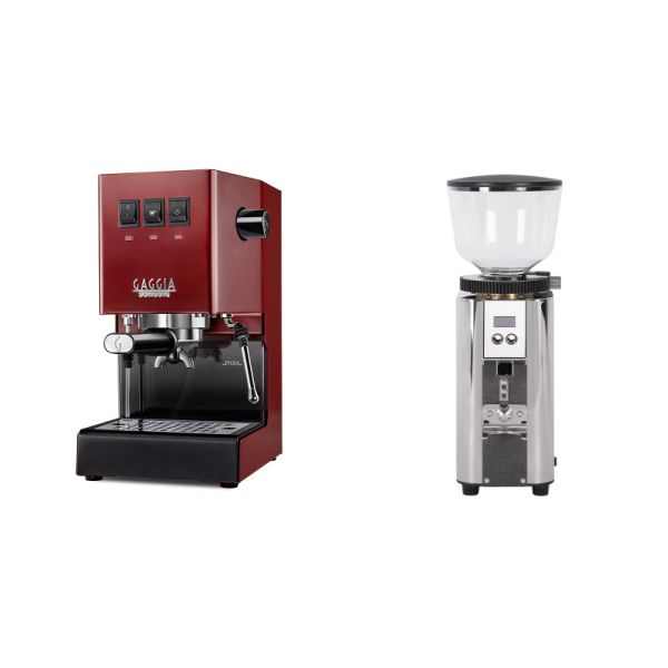 Gaggia New Classic E24, red + ECM C-Automatik 54