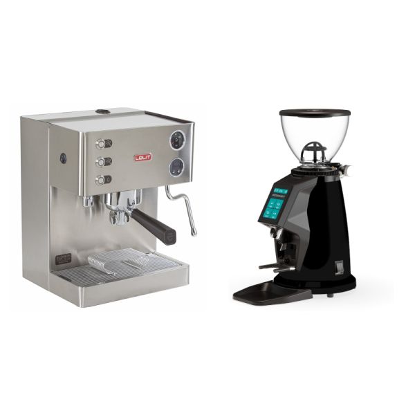 Lelit Elizabeth PL92T + Rocket Espresso SPLUGA, black