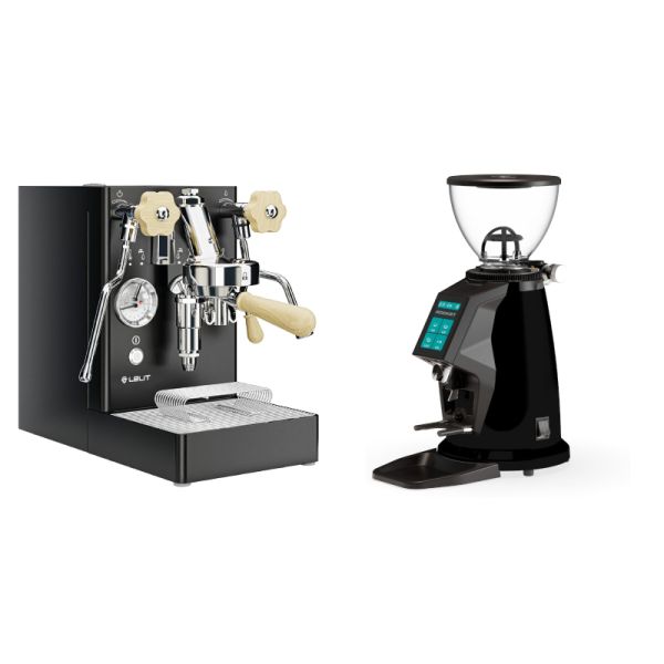 Lelit Mara PL62X V2, black + Rocket Espresso SPLUGA, black