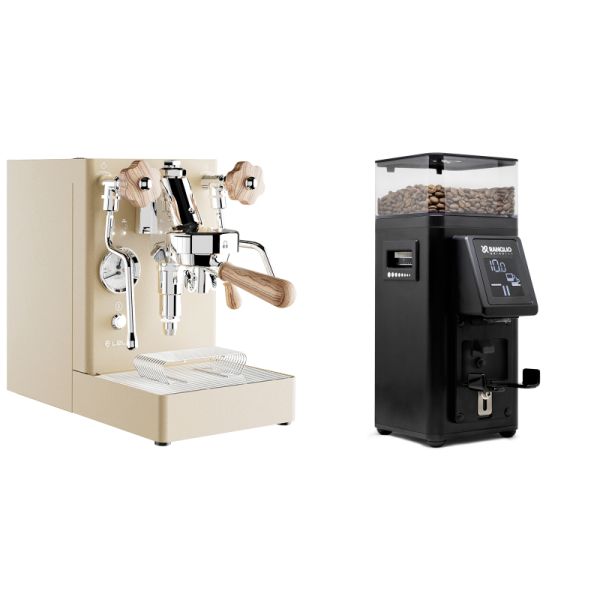 Lelit Mara PL62X V2, gold + Rancilio STILE, black