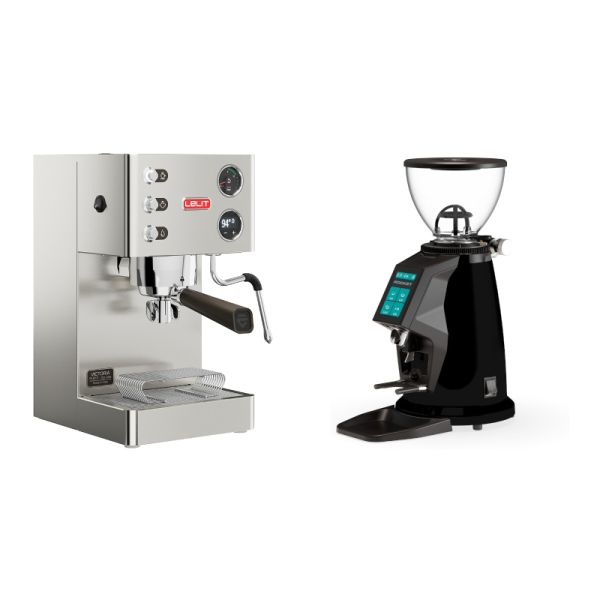 Lelit Victoria PL91T + Rocket Espresso SPLUGA, black