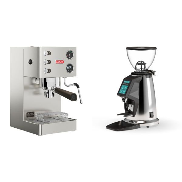 Lelit Victoria PL91T + Rocket Espresso SPLUGA, chrome