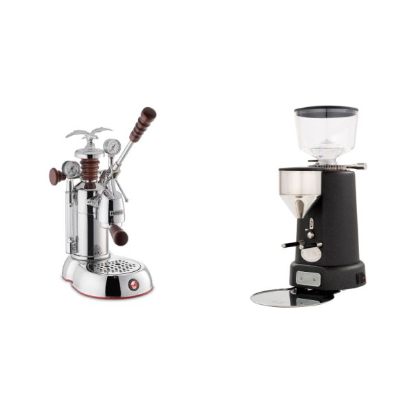 La Pavoni Esperto Abile + ECM V-Titan 64, anthracite