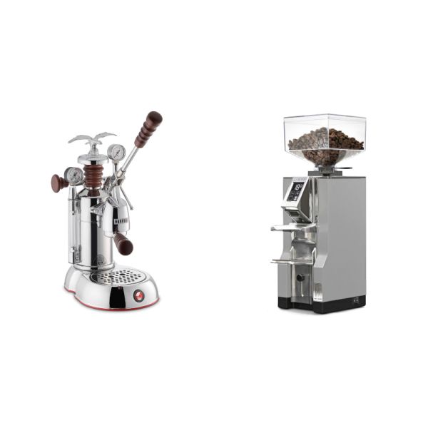 La Pavoni Esperto Abile + Eureka Mignon Libra, CR grey