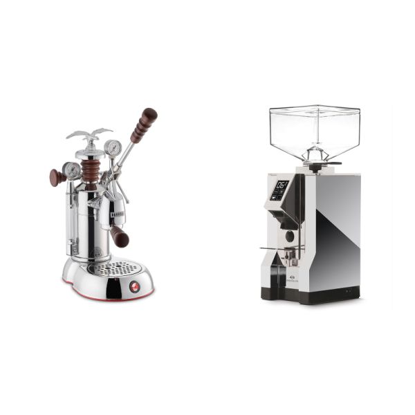 La Pavoni Esperto Abile + Eureka Mignon Specialita, CR chrome