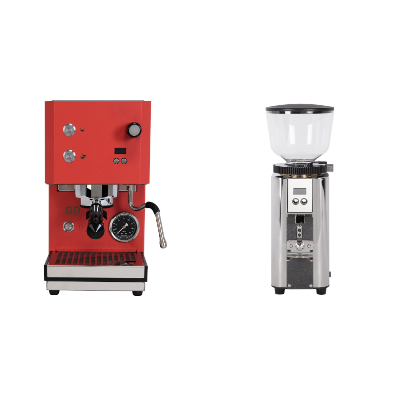 Profitec GO 2.0, red + ECM C-Automatik 54 Profitec GO 2.0, red + ECM C-Automatik 54