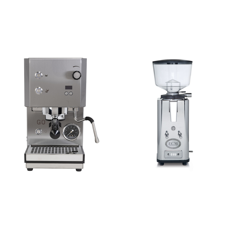 Profitec GO 2.0, brushed stainless steel + ECM S-Automatik 64 Profitec GO 2.0, brushed stainless steel + ECM S-Automatik 64