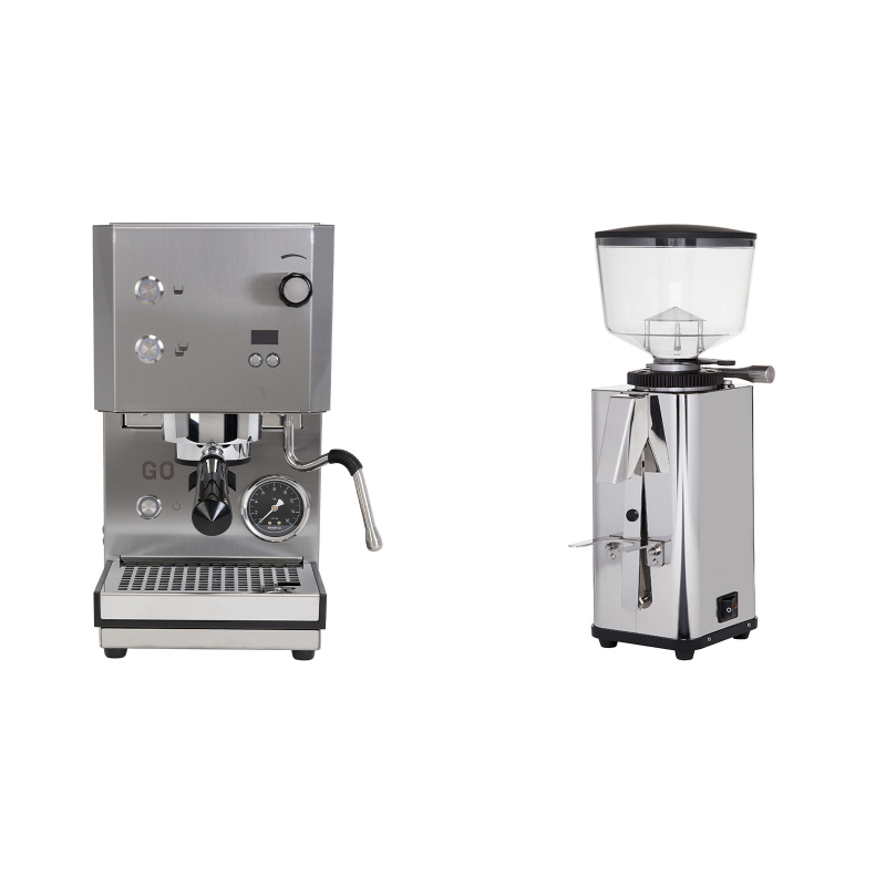 Profitec GO 2.0, brushed stainless steel + ECM S-Manuale 64 Profitec GO 2.0, brushed stainless steel + ECM S-Manuale 64