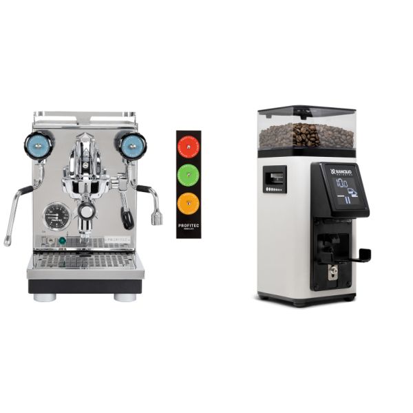 Profitec PRO 400 + Rancilio STILE, white