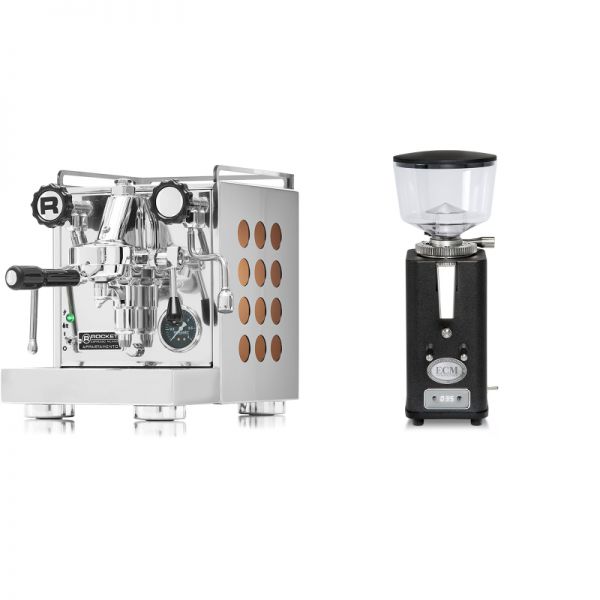 Rocket Espresso Appartamento, copper + ECM S-Automatik 64, anthracite