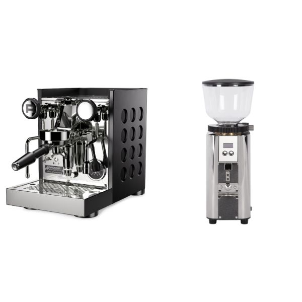 Rocket Espresso Appartamento TCA, black/black + ECM C-Automatik 54