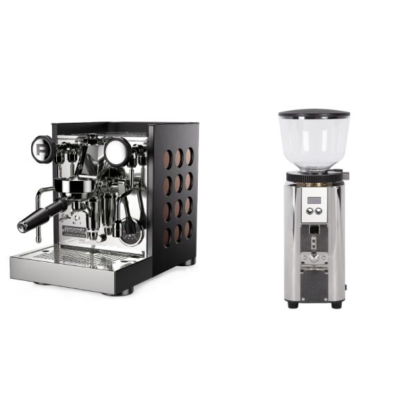 Rocket Espresso Appartamento TCA, black/copper + ECM C-Automatik 54