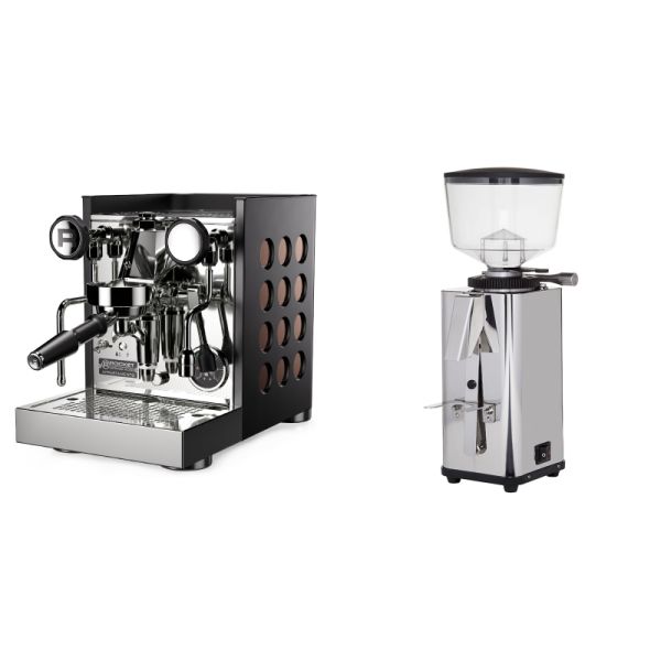 Rocket Espresso Appartamento TCA, black/copper + ECM S-Manuale 64