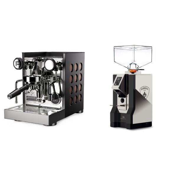 Rocket Espresso Appartamento TCA, black/copper + Eureka Mignon Perfetto, NX black