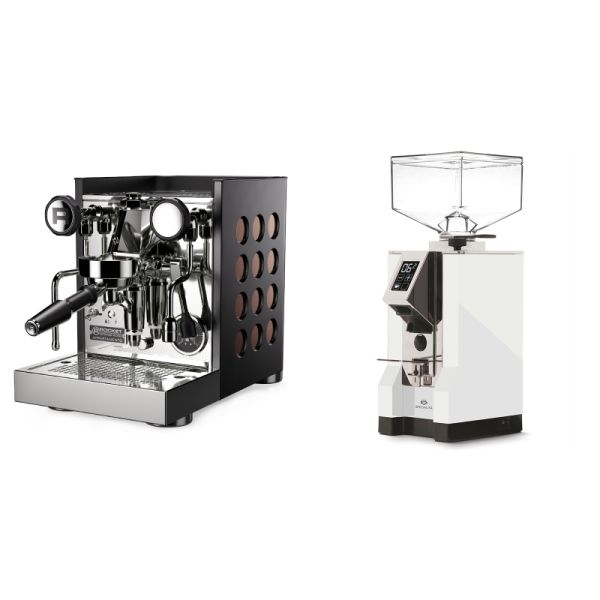 Rocket Espresso Appartamento TCA, black/copper + Eureka Mignon Specialita, CR white
