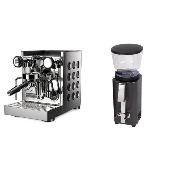 Rocket Espresso Appartamento TCA, black + ECM C-Manuale 54, anthracite